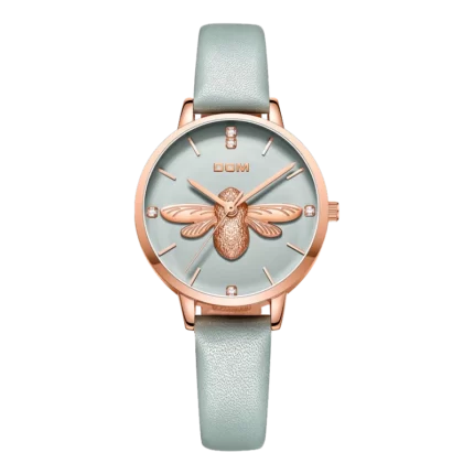 DOM Luxury Women's Bracelet Quartz Watch Women's Leather Watch Women's Sportswear watch Clock 1