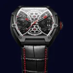 DOM New Fashion Skeleton Punk Style Quartz Chronograph Men's Watch Waterproof Watch Men's Clock M-1388 3