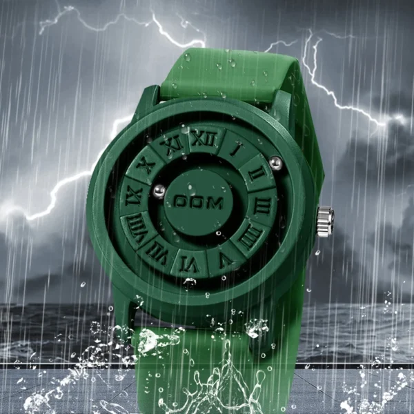 DOM trend personality high-tech couple neutral watch Creative roller pointer magnetic men's and women's fashion waterproof watch DOM trend personality high-tech couple neutral watch Creative roller pointer magnetic men's and women's fashion waterproof watch