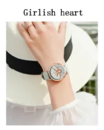 DOM Luxury Women's Bracelet Quartz Watch Women's Leather Watch Women's Sportswear watch Clock 2