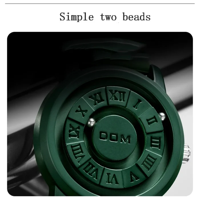 DOM 1345 Men’s Ball Bearing Minimalist Quartz Watch - Image 4