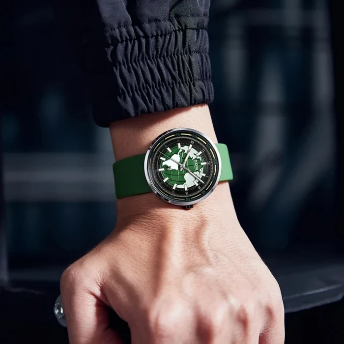 DOM 1695 Men’s Leather Sport Quartz Watch - Image 3