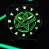 DOM 1765 Men’s Fashion Watch – Rotating Pentagram, Luminous, Waterproof - Image 6
