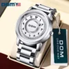DOM 1769 Men’s Magnetic Scrolling Beads Quartz Watch – Antique Coin Design - Image 3