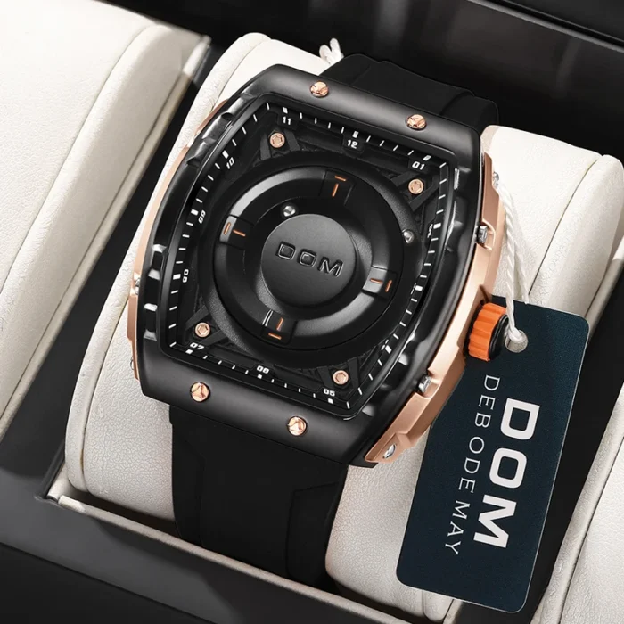 Dom 1796 Magnetic Force Men’s Waterproof Chronograph Watch - Image 3