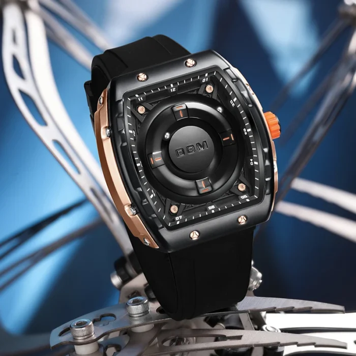 Dom 1796 Magnetic Force Men’s Waterproof Chronograph Watch - Image 4