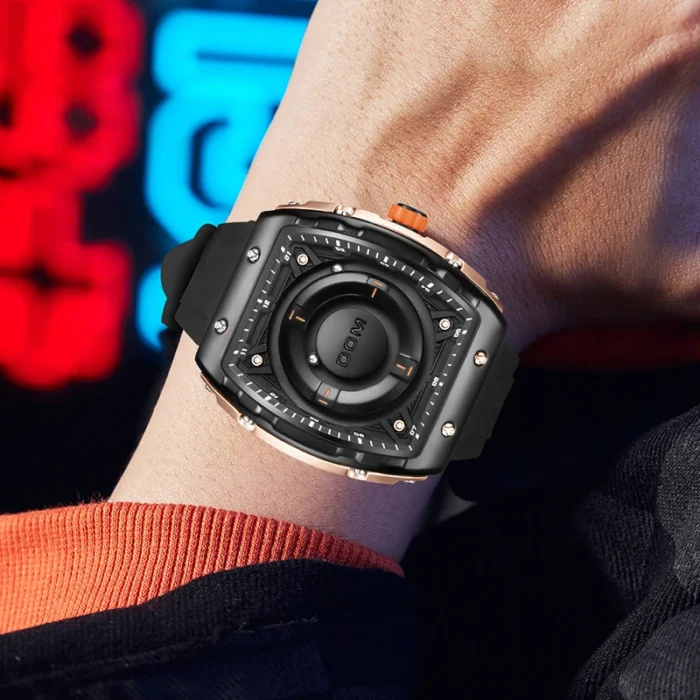 Dom 1796 Magnetic Force Men’s Waterproof Chronograph Watch - Image 5